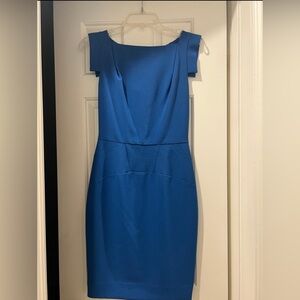 Blue Midi Dress XS